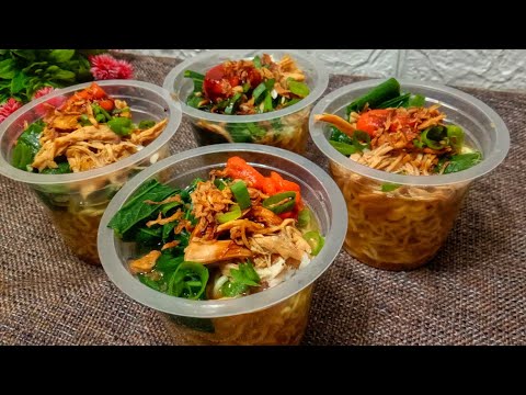 Bisnis Mie Ayam Cup, Inovasi Kuliner Praktis